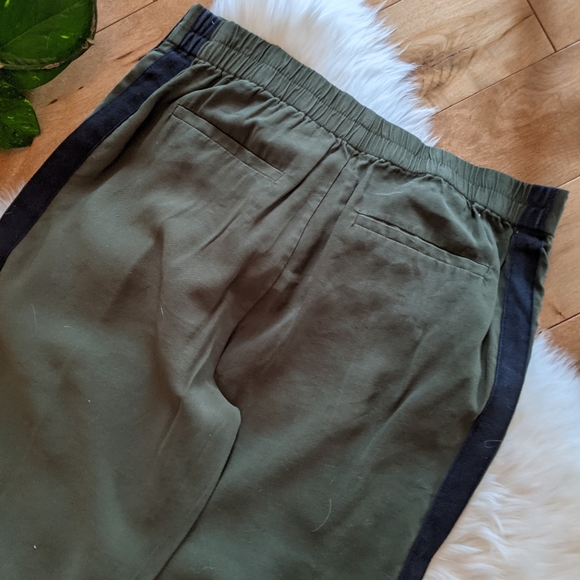 ZARA - Army Striped Trousers - Picture 11 of 11